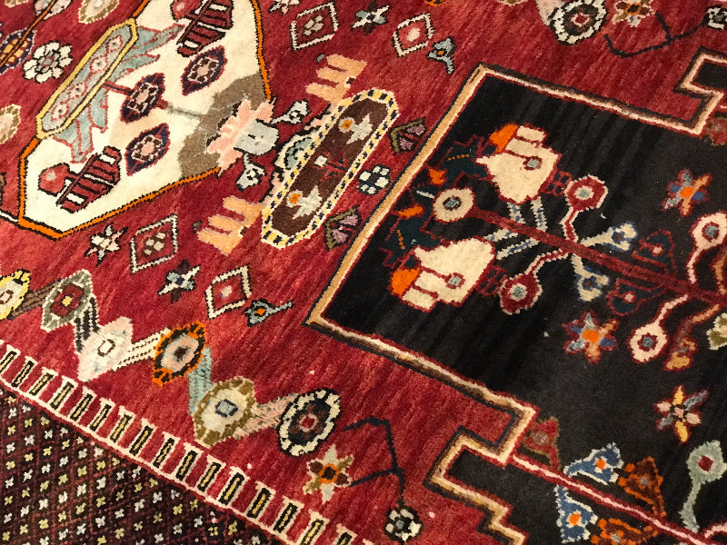 SHIRAZ QASHQAI NAZEM RUG KASHKOOLI