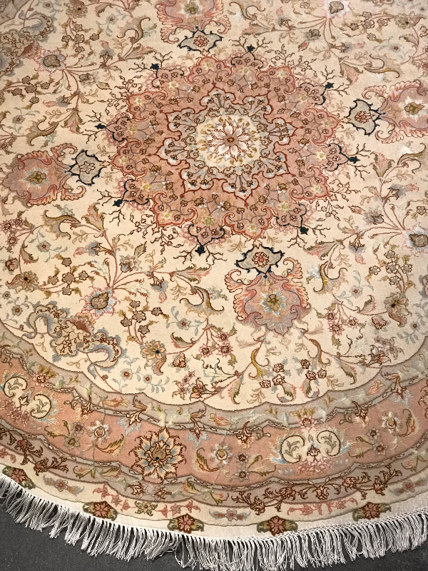 TABRIZ 60 RAJ (460 KNOTS PER SQ INCHES) FINE LAMB WOOL AND SILK ON COTTON 779