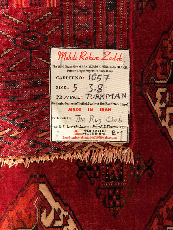 TURKMAN YAMOOTY FOUNDATION SILK 1057