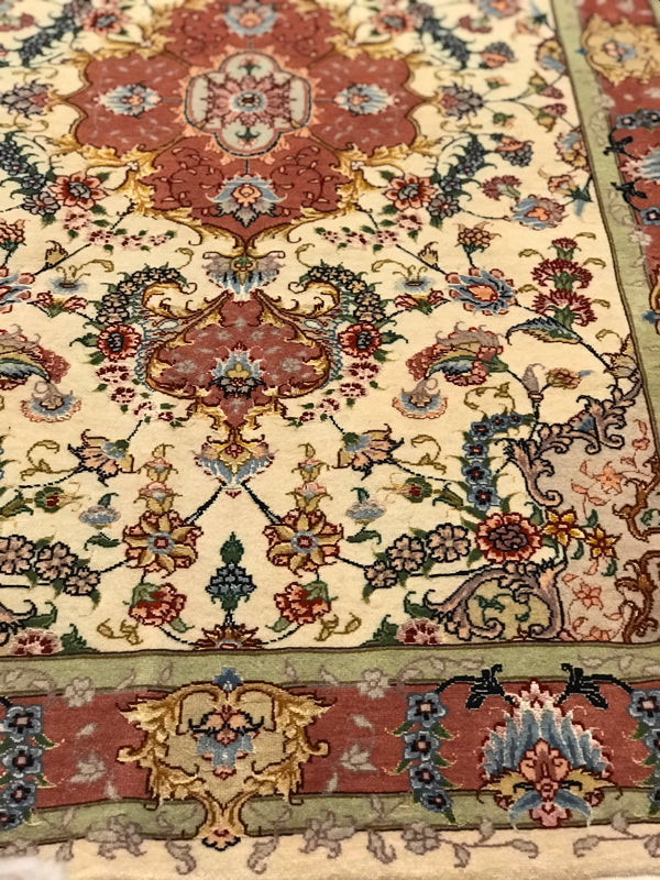 TABRIZ  60 RAJ ( 460 KNOTS PER SQ.INCHES) FINE QUALITY RUNNER  5