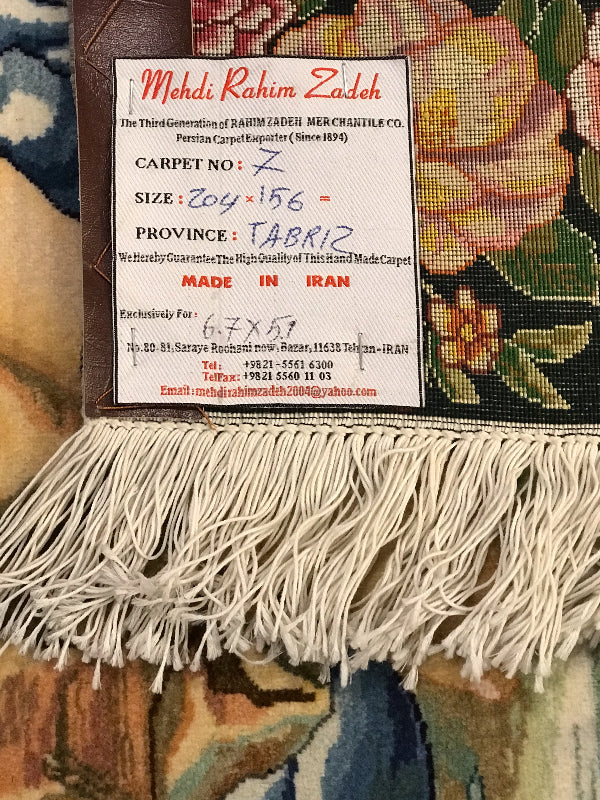 TABRIZ OLD (600 KNOTS OER SQ.INCHES)