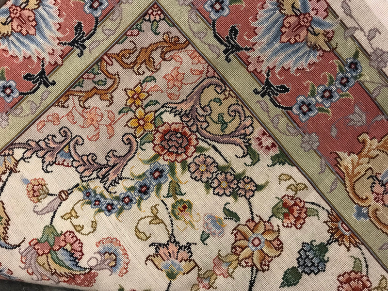 TABRIZ  60 RAJ ( 460 KNOTS PER SQ.INCHES) FINE QUALITY RUNNER  5