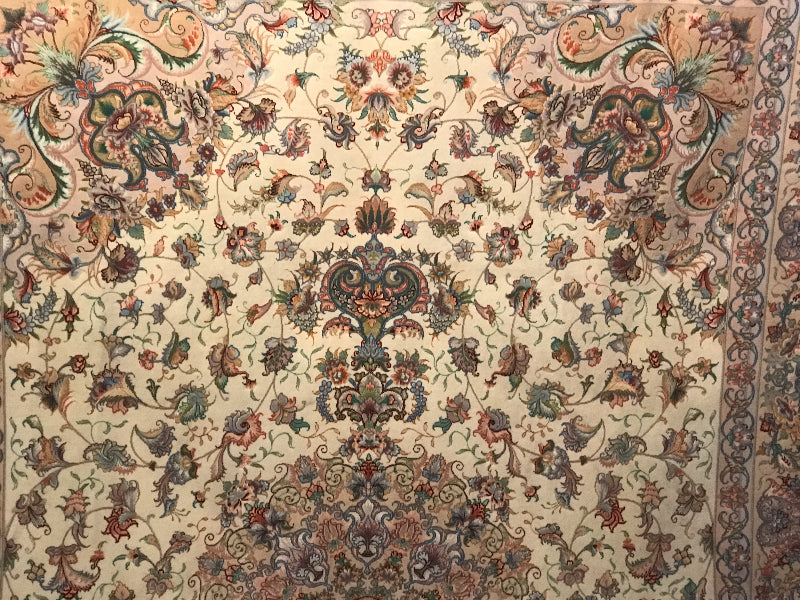 TABRIZ (60 RAJ) FOUNDATION SILK ,8 DIFFERENT COLOURS OF SILK