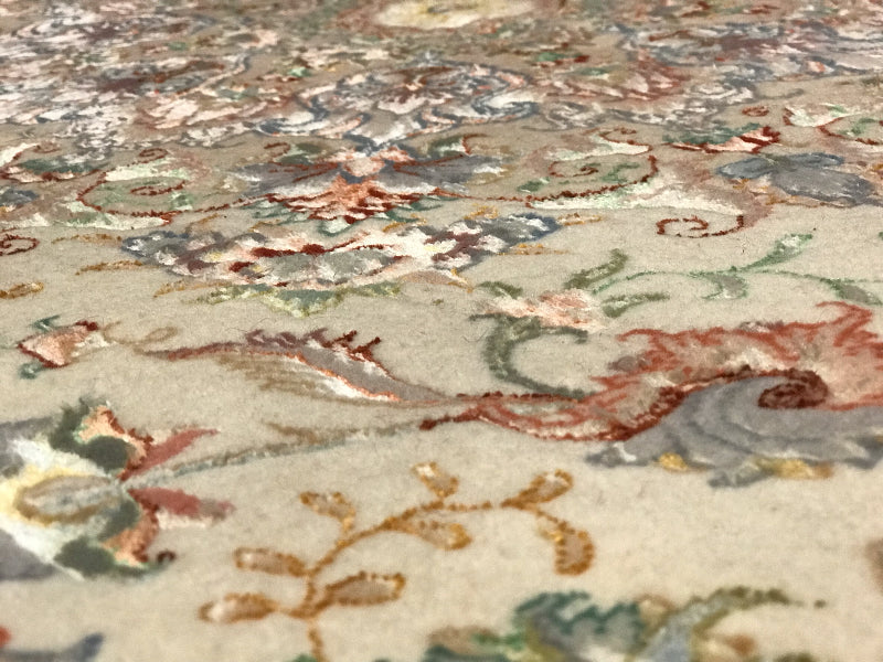 TABRIZ (60 RAJ) FOUNDATION SILK ,8 DIFFERENT COLOURS OF SILK