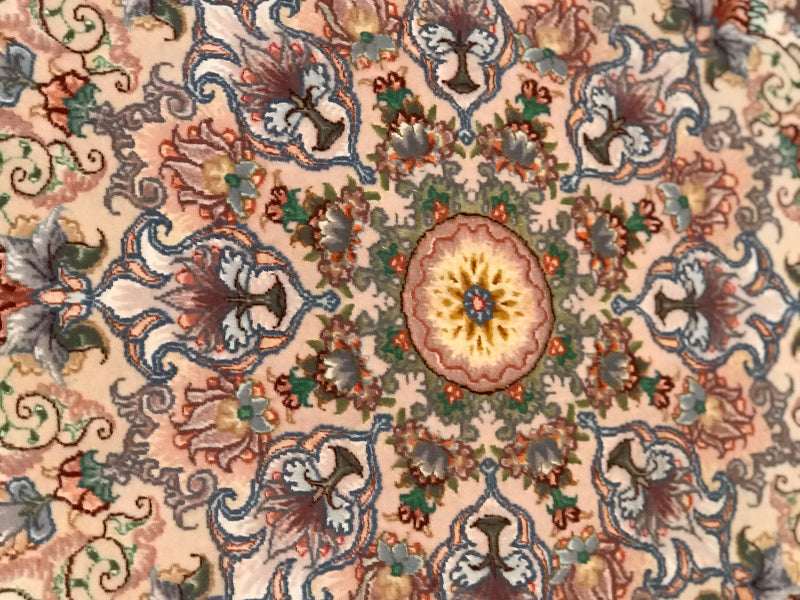 TABRIZ (60 RAJ) FOUNDATION SILK ,8 DIFFERENT COLOURS OF SILK