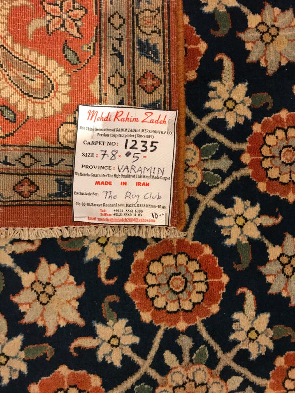 Varamin Persian Hand made Rug