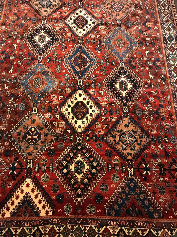 Yalameh RUG Persian Hand made Rug 1196