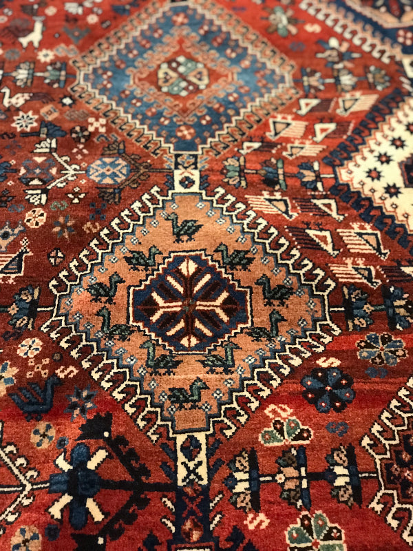 Yalameh RUG Persian Hand made Rug 1196