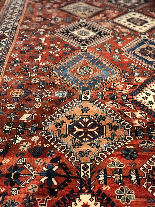 Yalameh RUG Persian Hand made Rug 1196