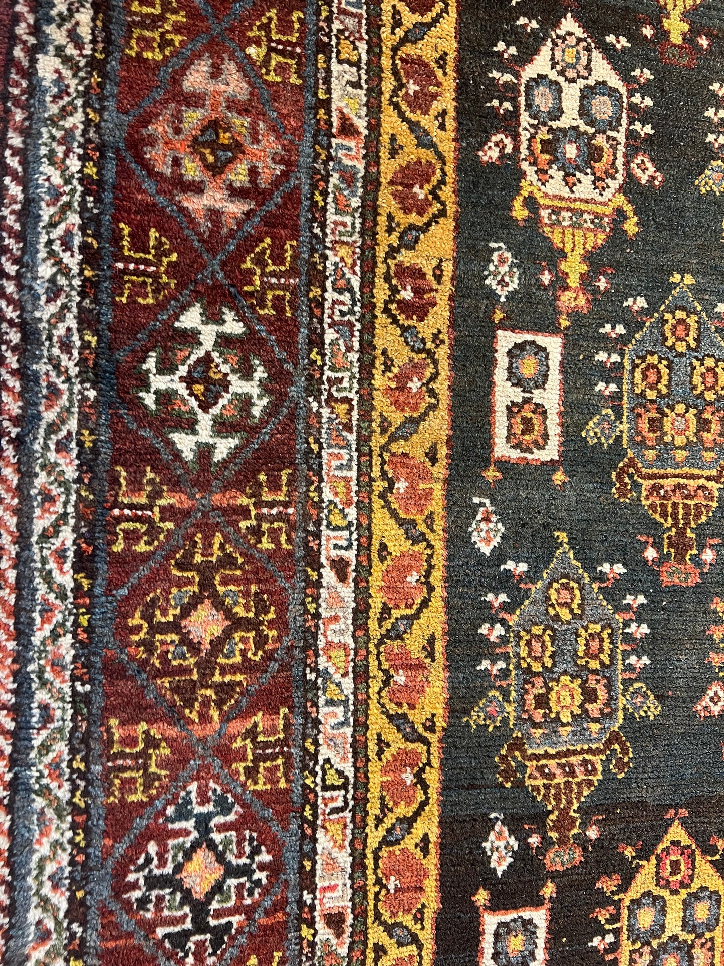 SHIRAZ RUG QASHQAI KASHKOOLI ANTIQUE