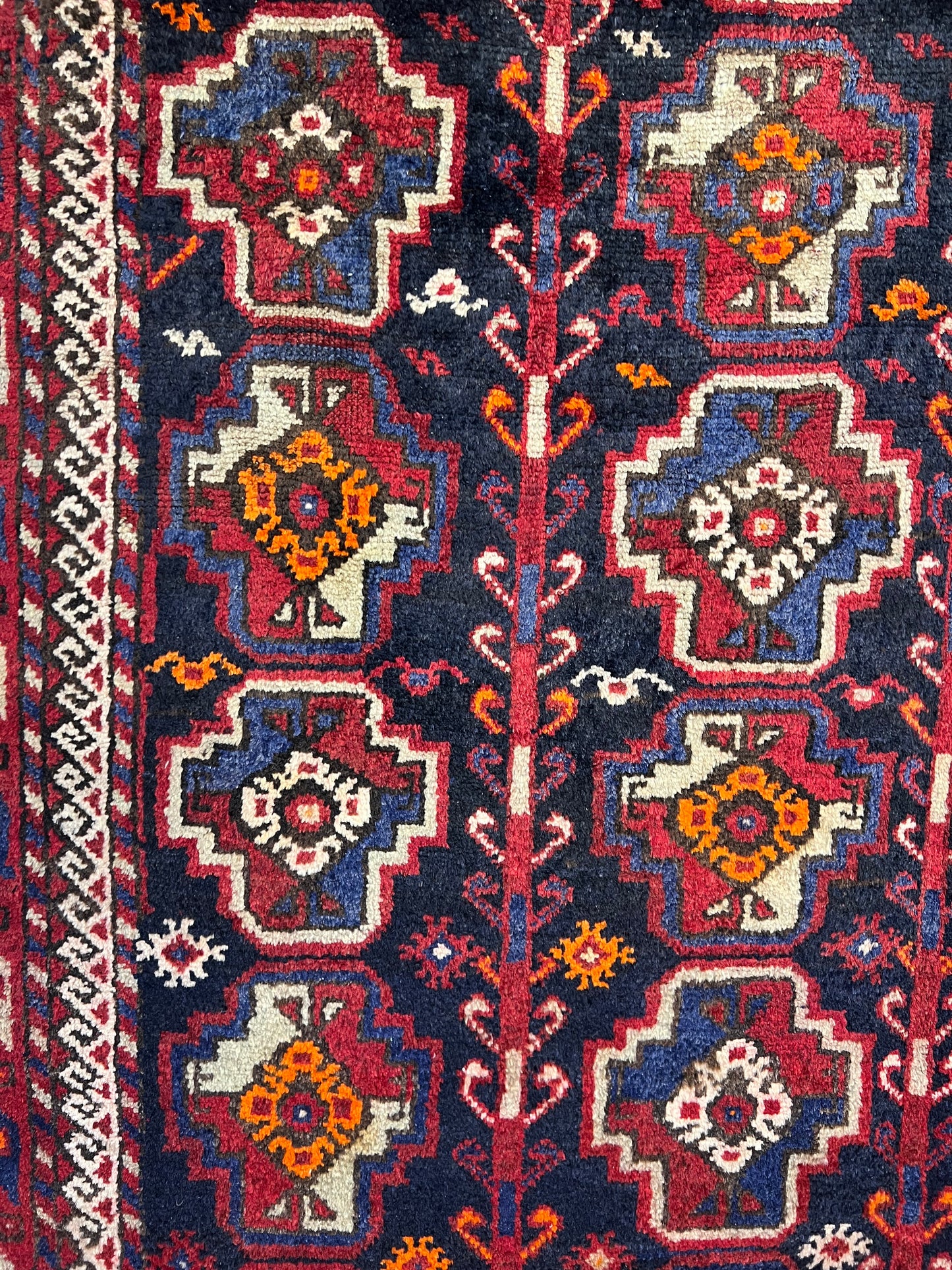 SHIRVAN RUG OLD