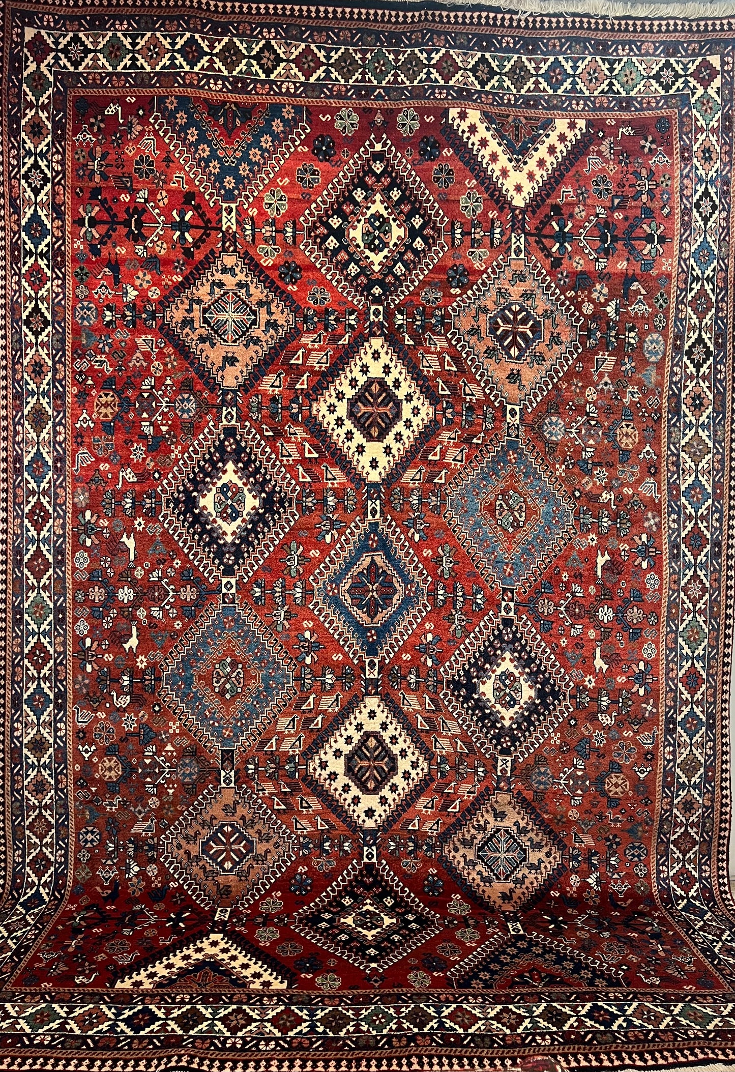 Yalameh RUG Persian Hand made Rug 1196