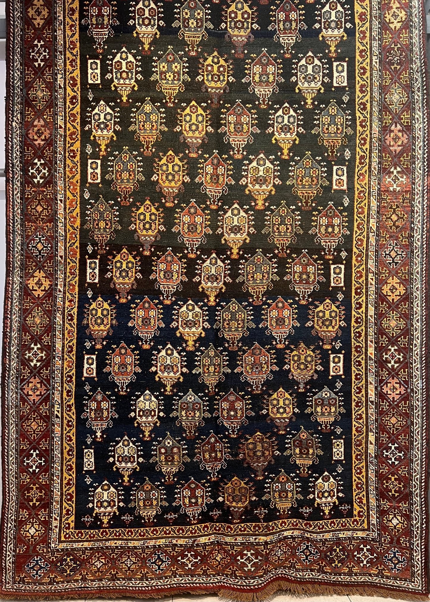 SHIRAZ RUG QASHQAI KASHKOOLI ANTIQUE