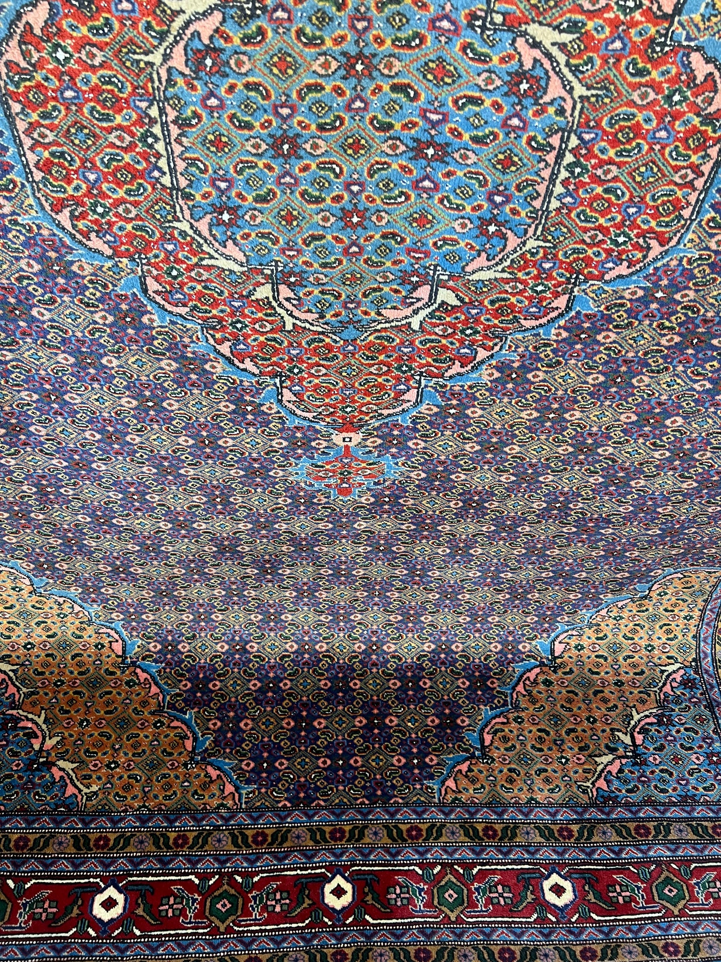 ARDEBIL RUG AZARBAYJAN IRAN FISH PATTERN