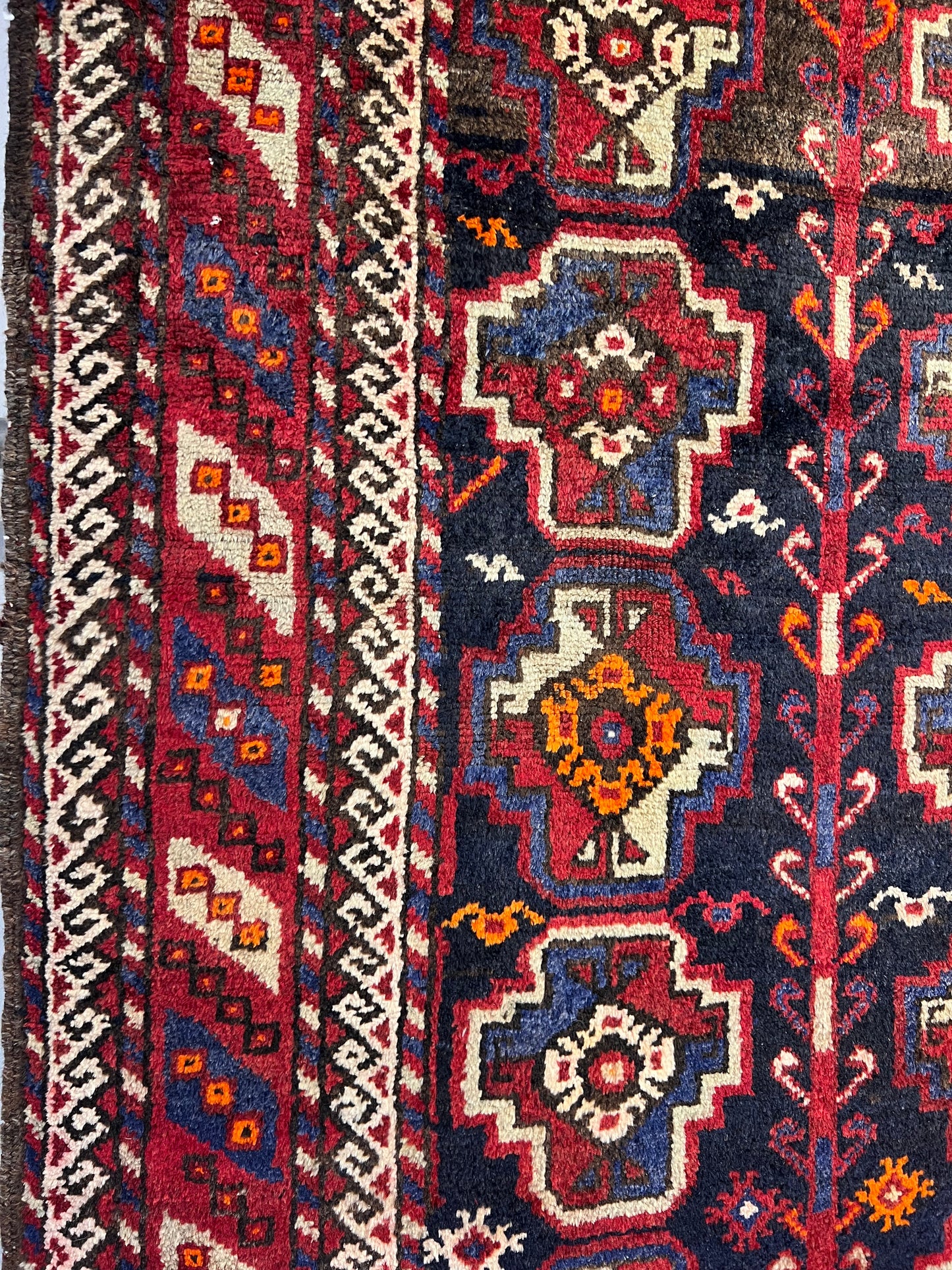 SHIRVAN RUG OLD