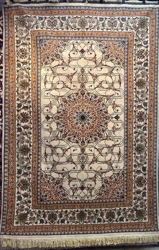 TABRIZ SEYRAFIAN PATTERN (80 RAJ -1200 KNOTS PER INCHES)