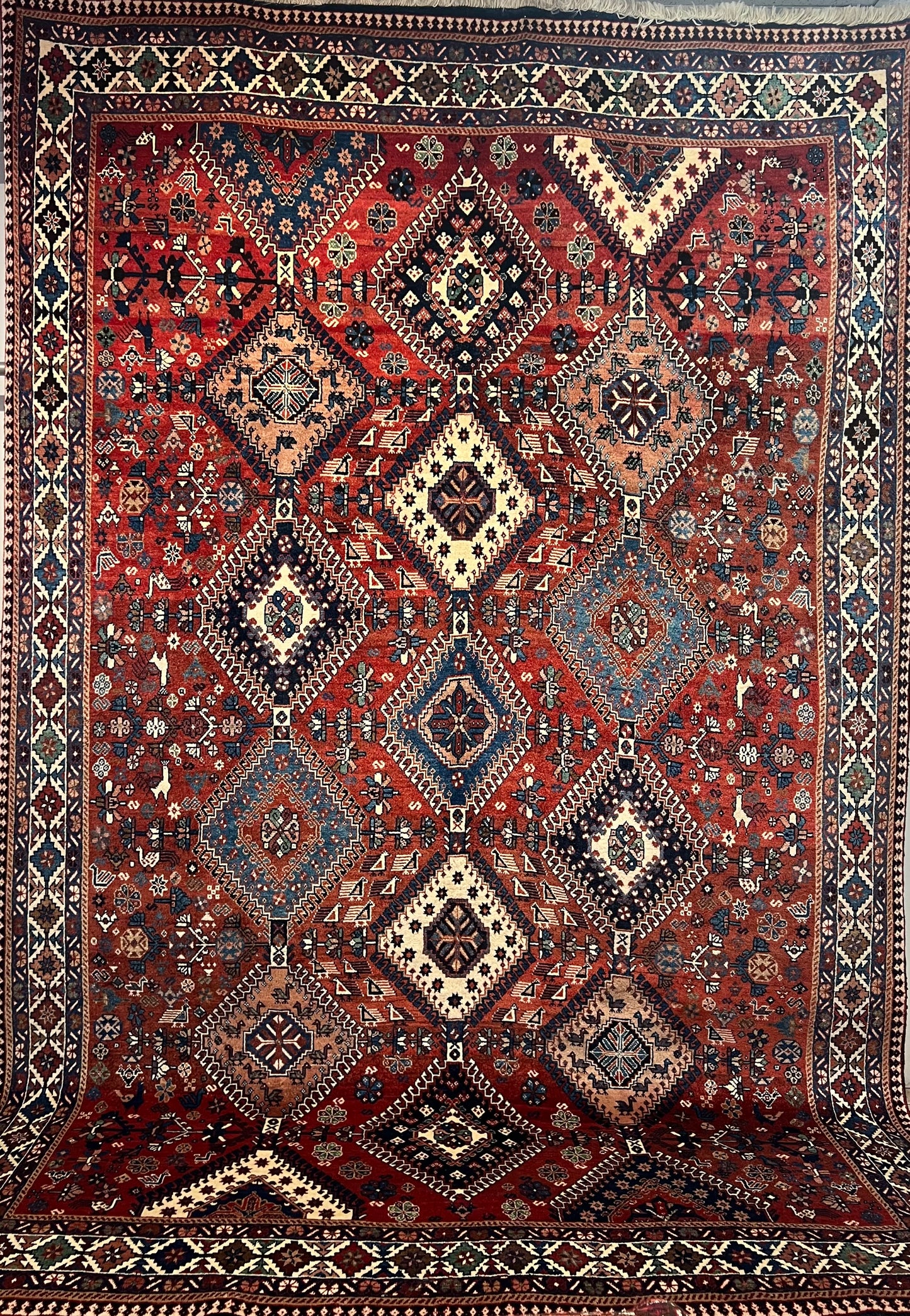 Yalameh RUG Persian Hand made Rug 1196