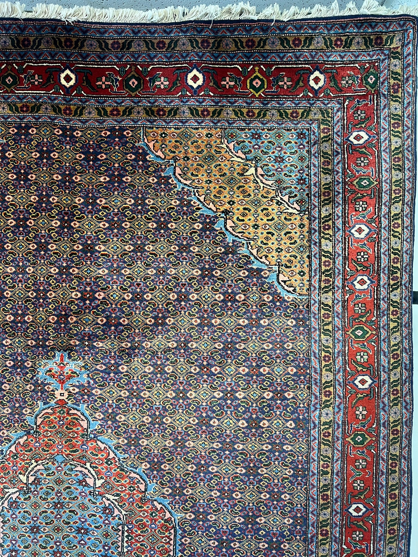 ARDEBIL RUG AZARBAYJAN IRAN FISH PATTERN