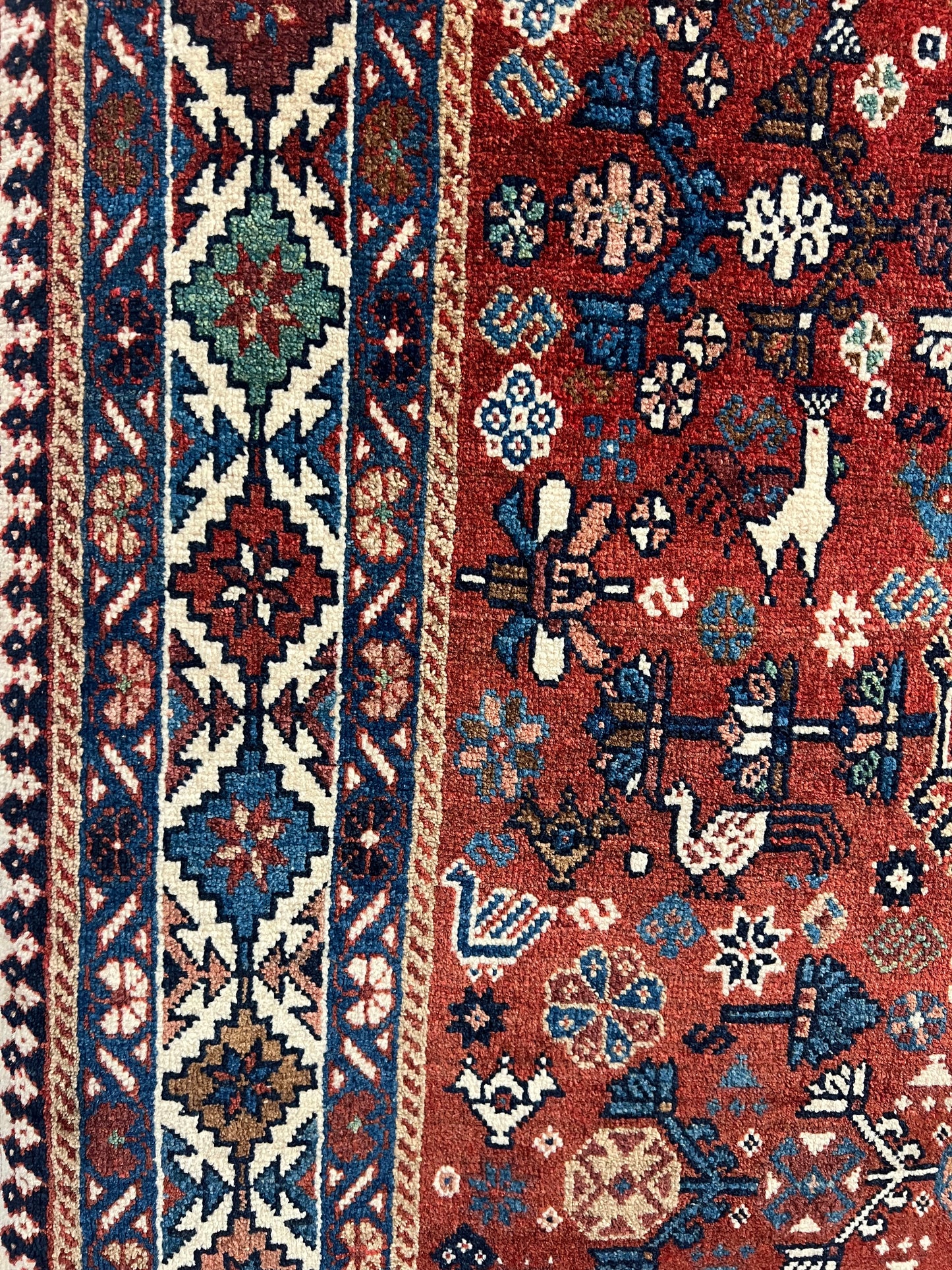 Yalameh RUG Persian Hand made Rug 1196