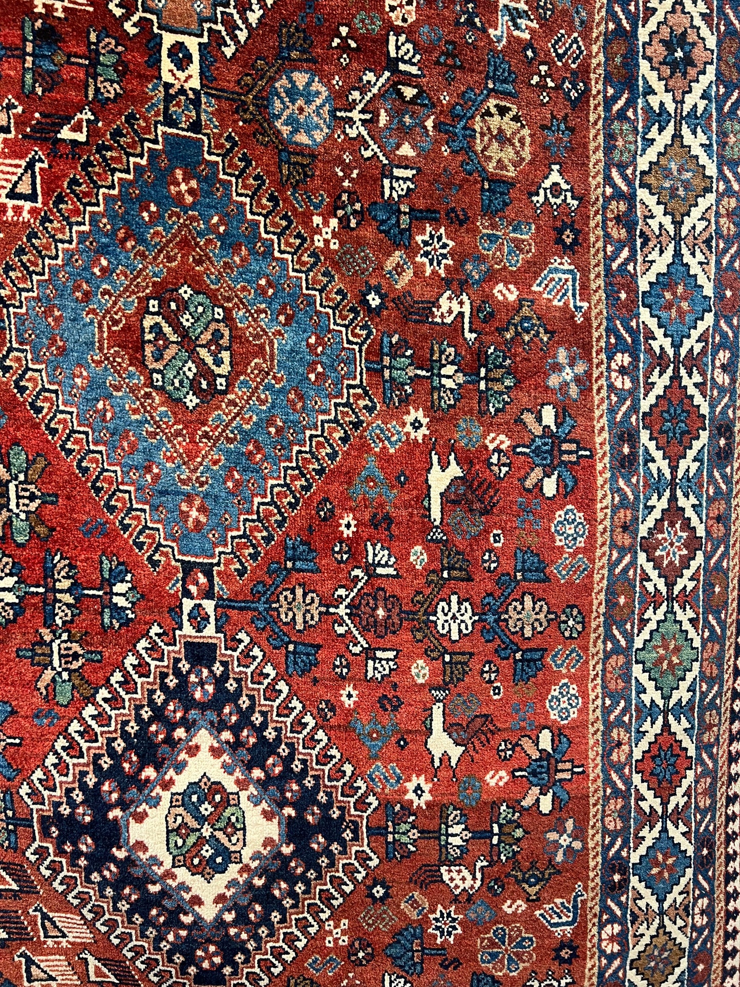 Yalameh RUG Persian Hand made Rug 1196