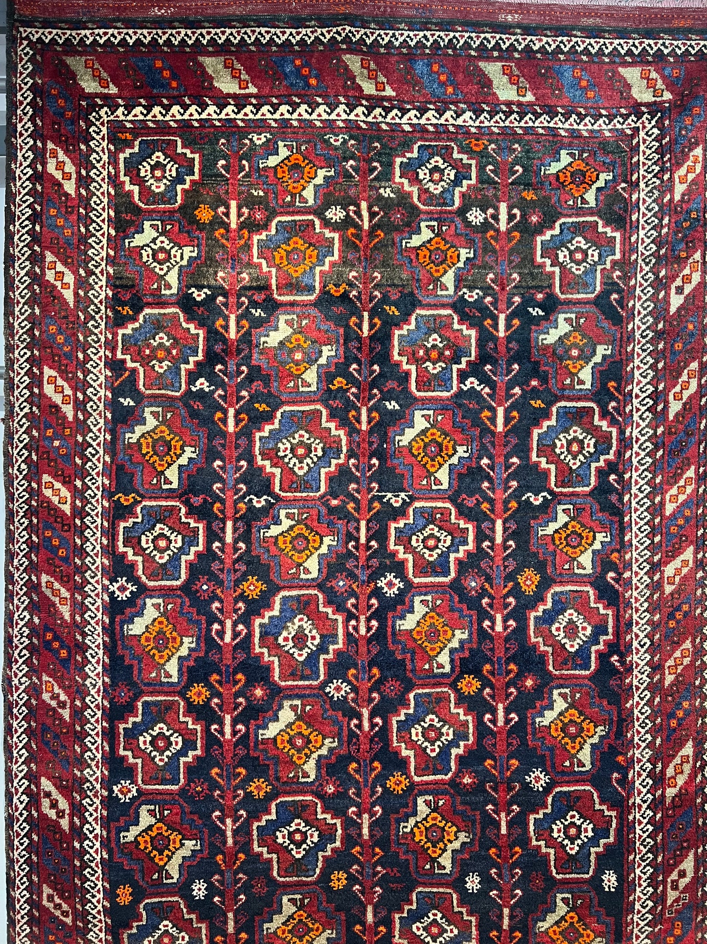 SHIRVAN RUG OLD