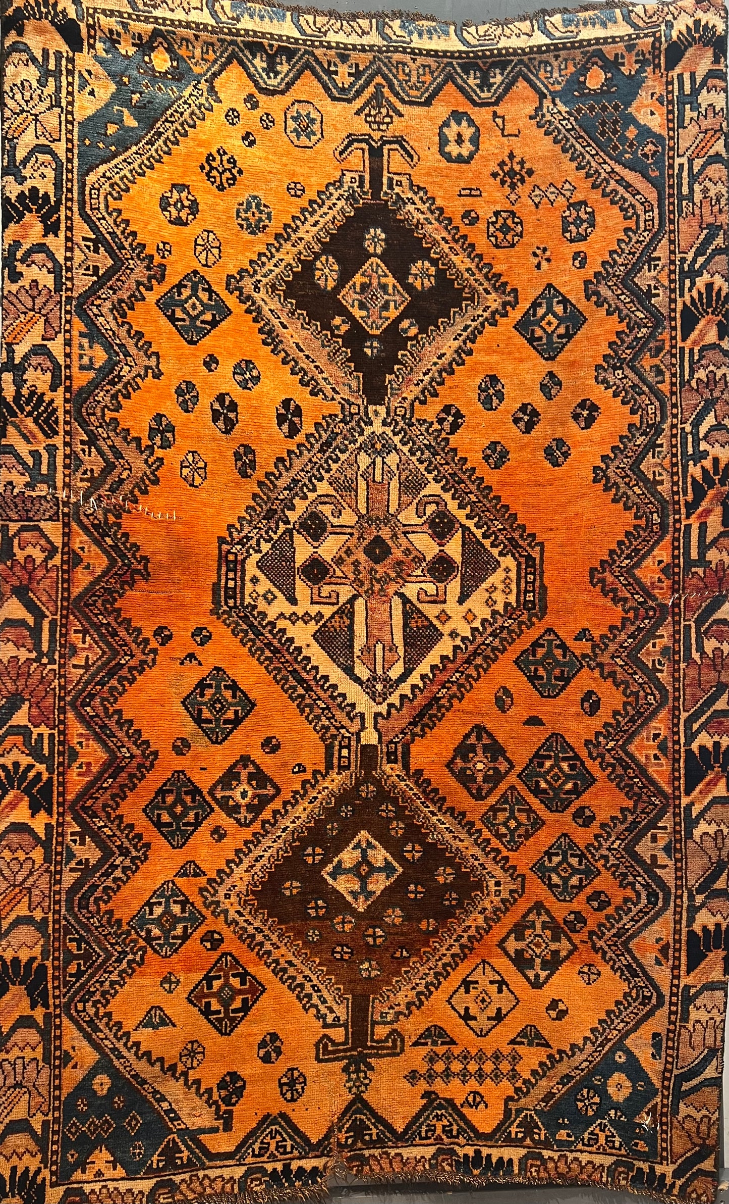 SHIRAZ RUG KASHKOOLI ARABLOO OLD