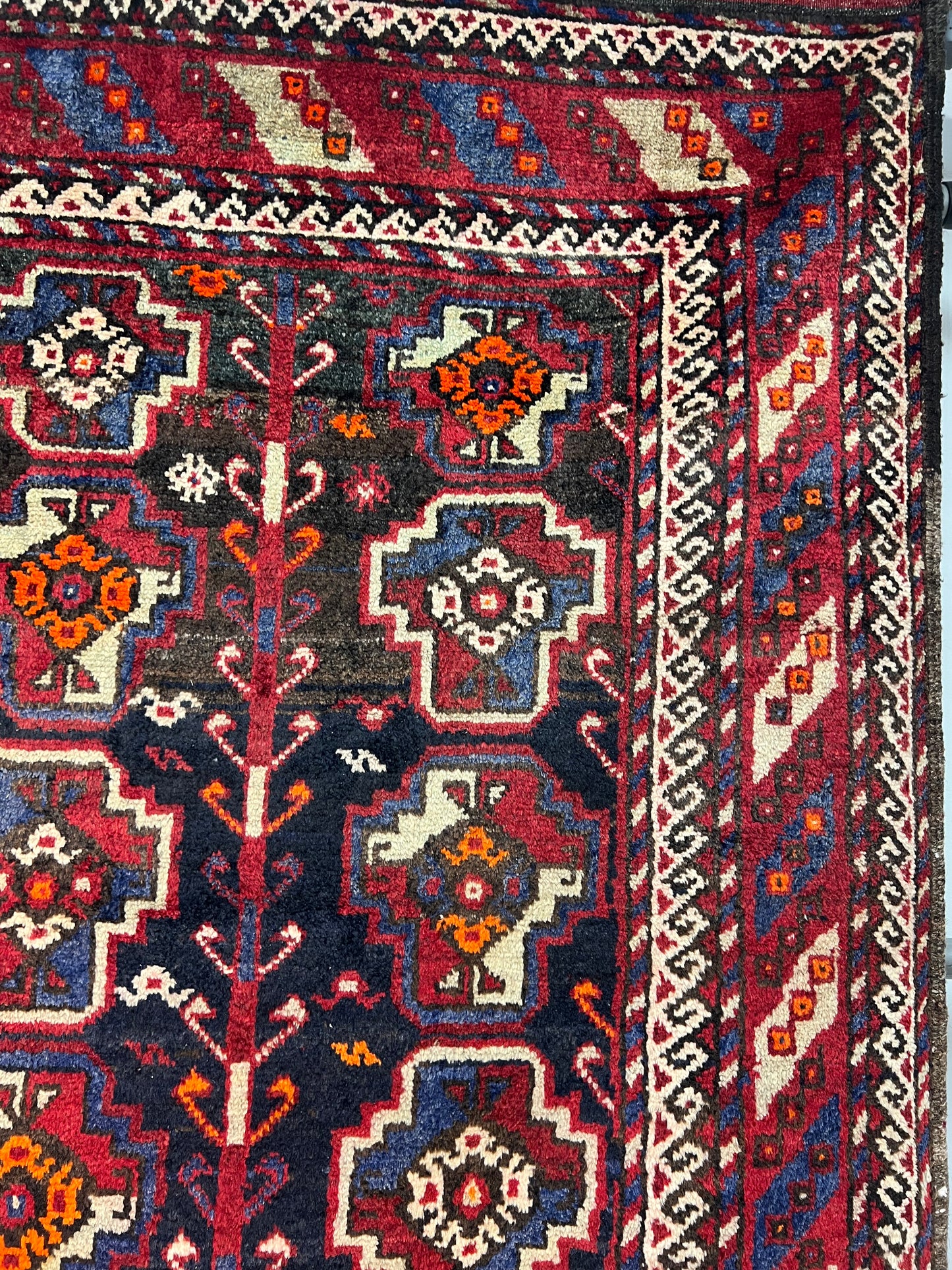 SHIRVAN RUG OLD