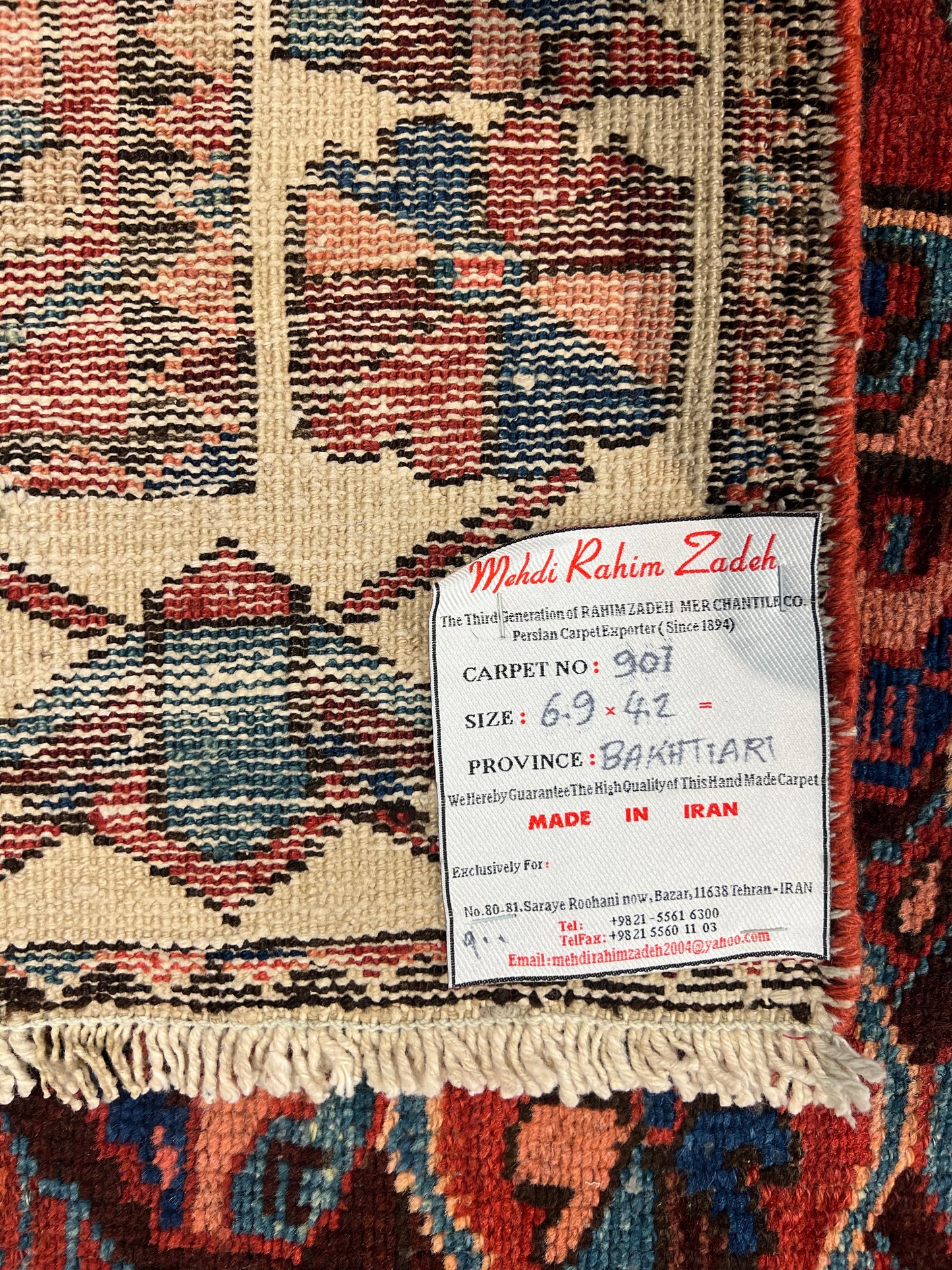 BAKHTIARI RUG