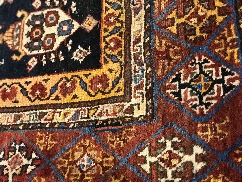 SHIRAZ RUG QASHQAI KASHKOOLI ANTIQUE