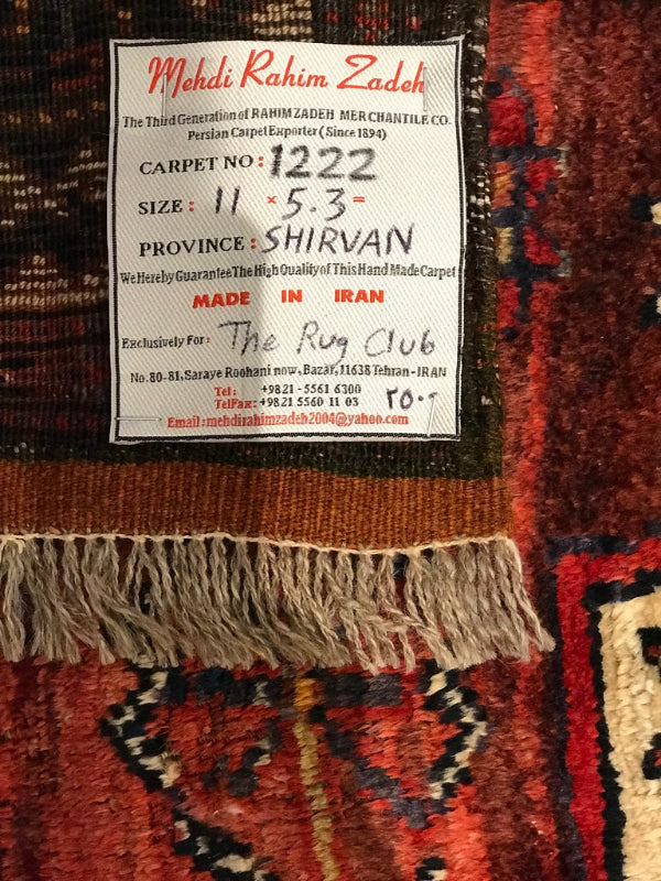 Shirvan Persian Hand made Rug
